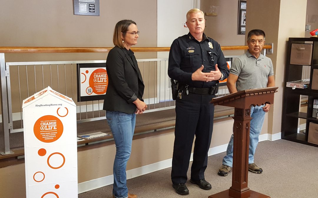 Proceeds from Heading Home’s “¢hange a Life” Receptacle to Benefit People Helped by APD’s COAST