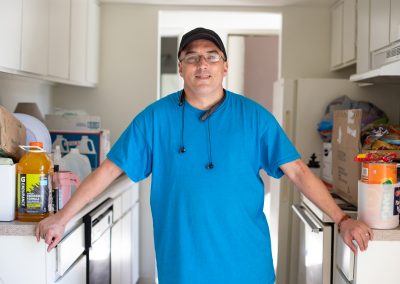 Jack, a Heading Home client at the Albuquerque Opportunity Center, gets housing!