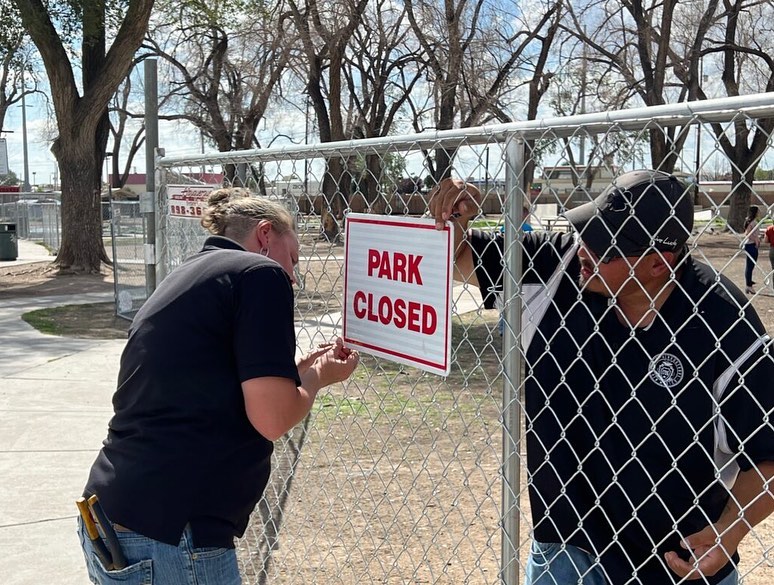 Coronado Park Closed in Albuquerque, NM